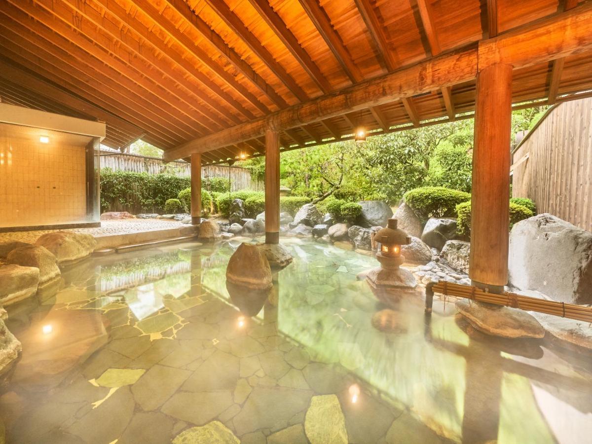Misasa Ooedo Onsen Monogatari Premium Saiki Bekkan מראה חיצוני תמונה
