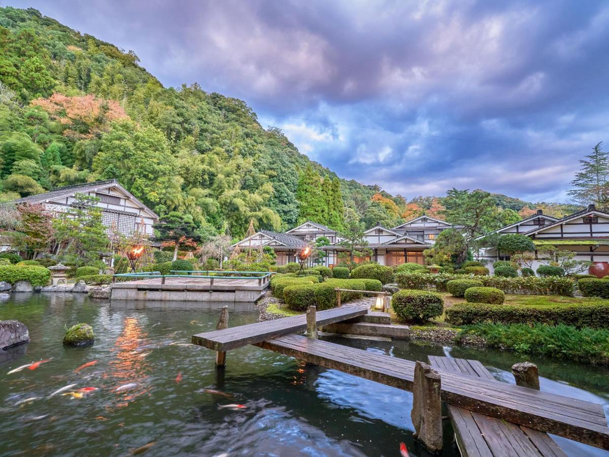 Misasa Ooedo Onsen Monogatari Premium Saiki Bekkan מראה חיצוני תמונה