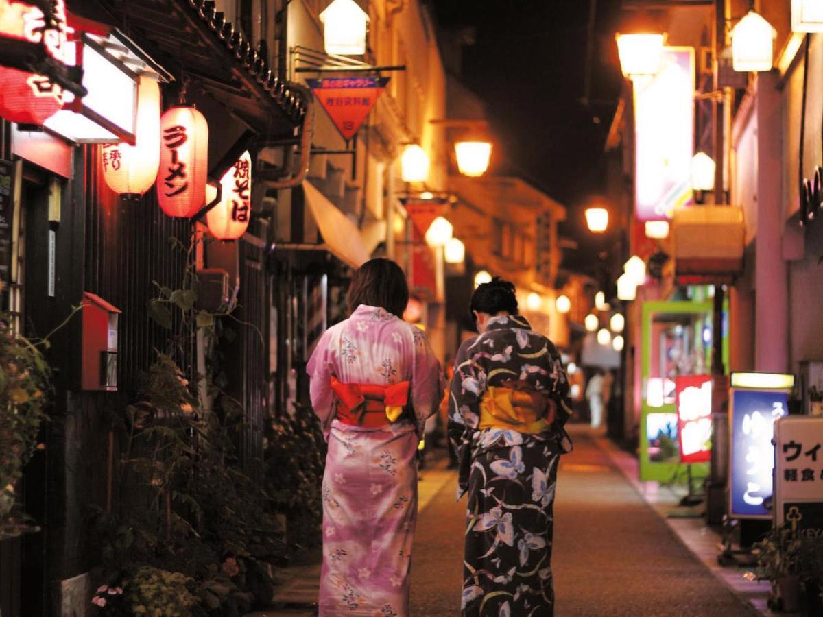 Misasa Ooedo Onsen Monogatari Premium Saiki Bekkan מראה חיצוני תמונה