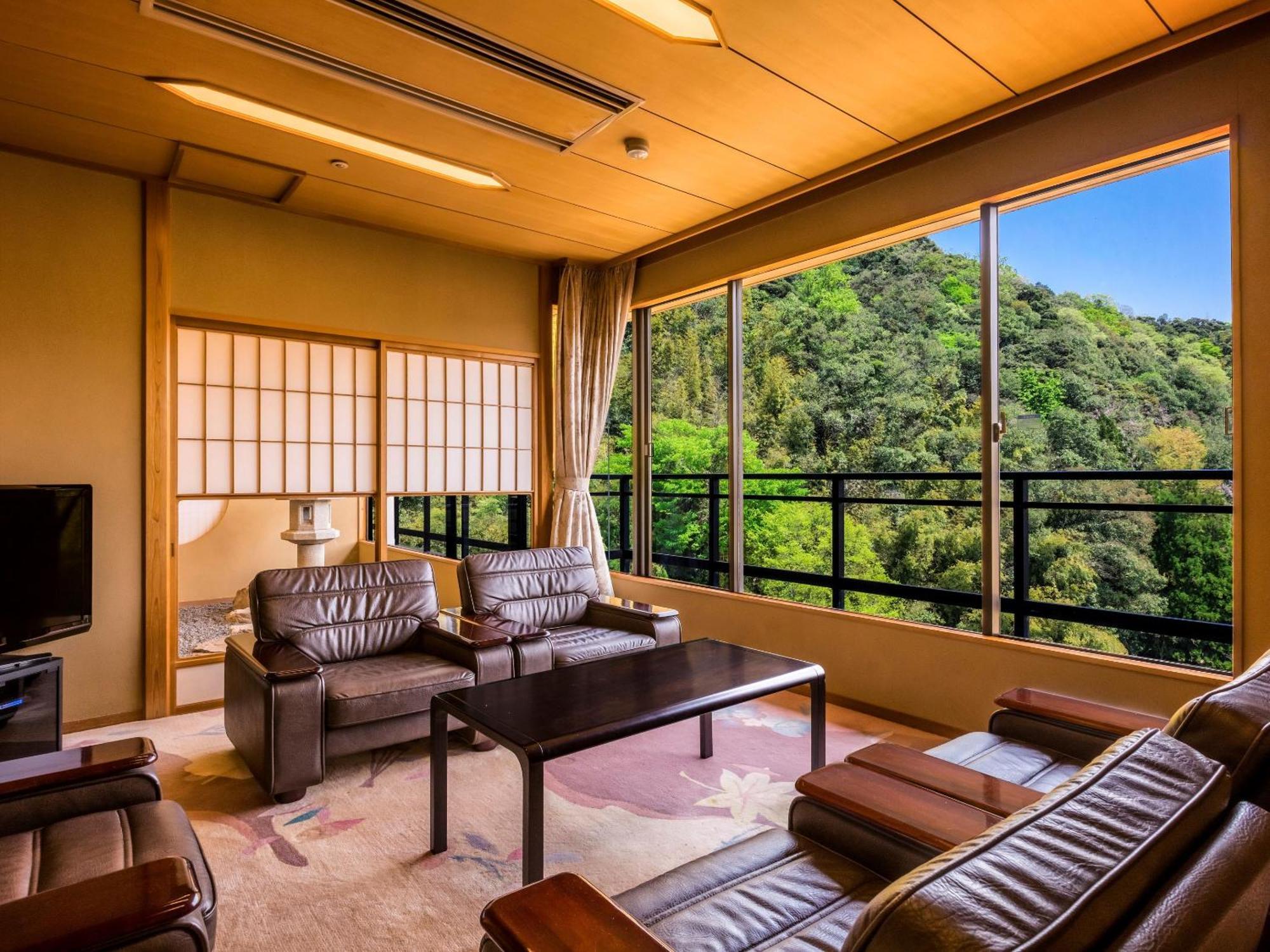 Misasa Ooedo Onsen Monogatari Premium Saiki Bekkan מראה חיצוני תמונה