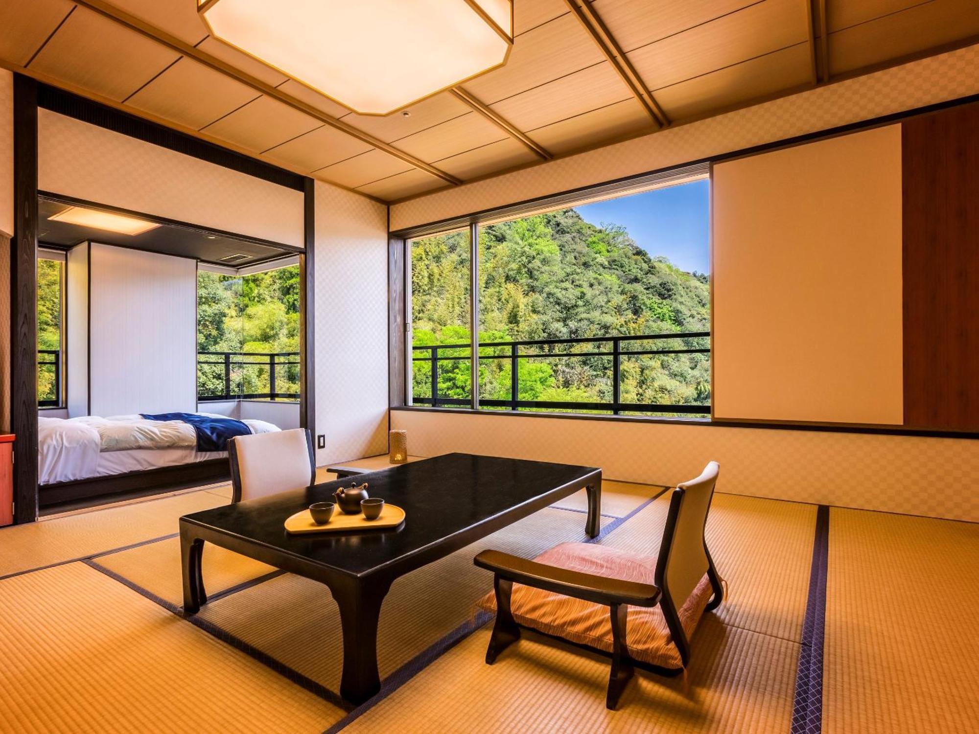 Misasa Ooedo Onsen Monogatari Premium Saiki Bekkan מראה חיצוני תמונה