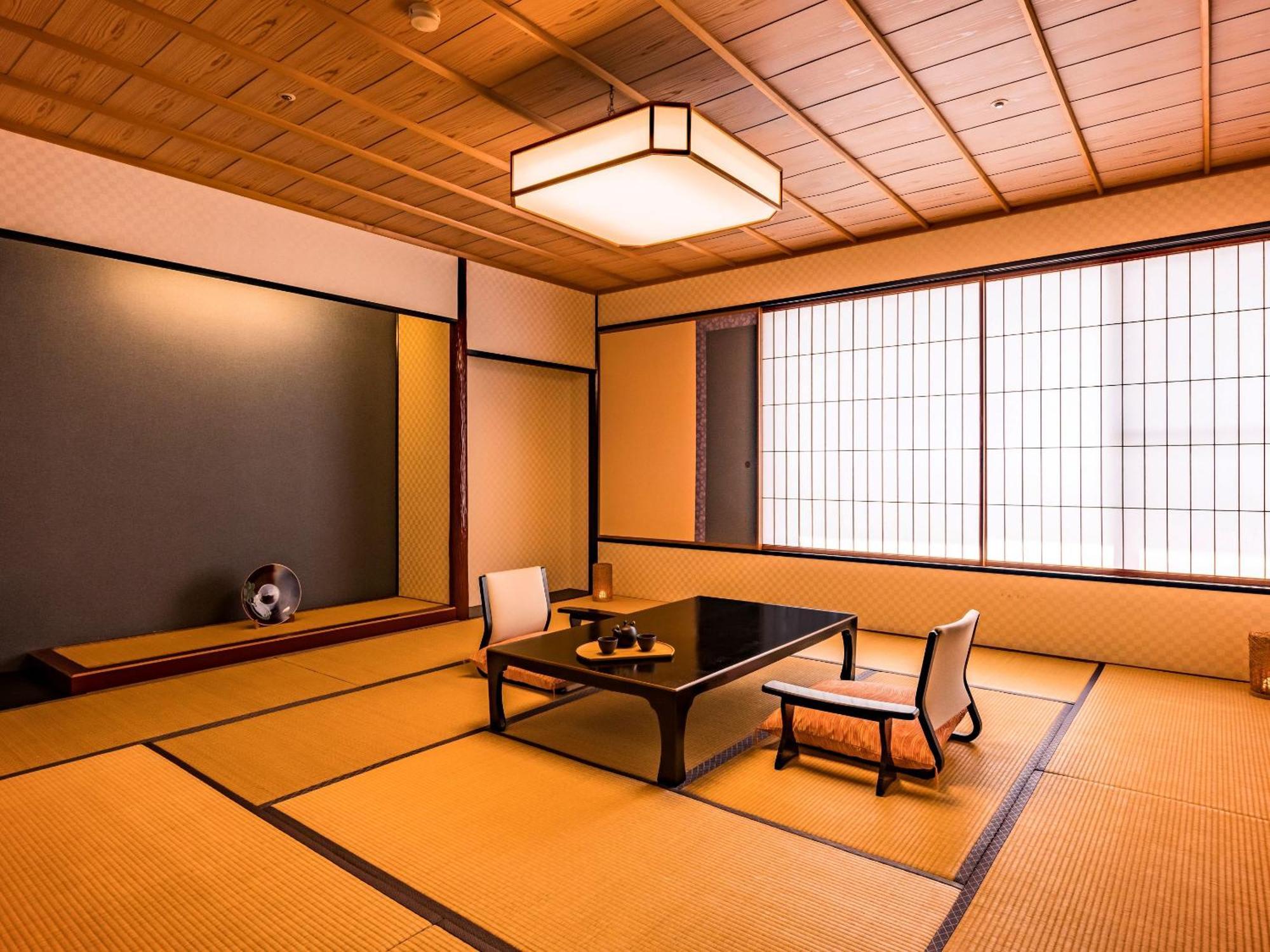 Misasa Ooedo Onsen Monogatari Premium Saiki Bekkan חדר תמונה