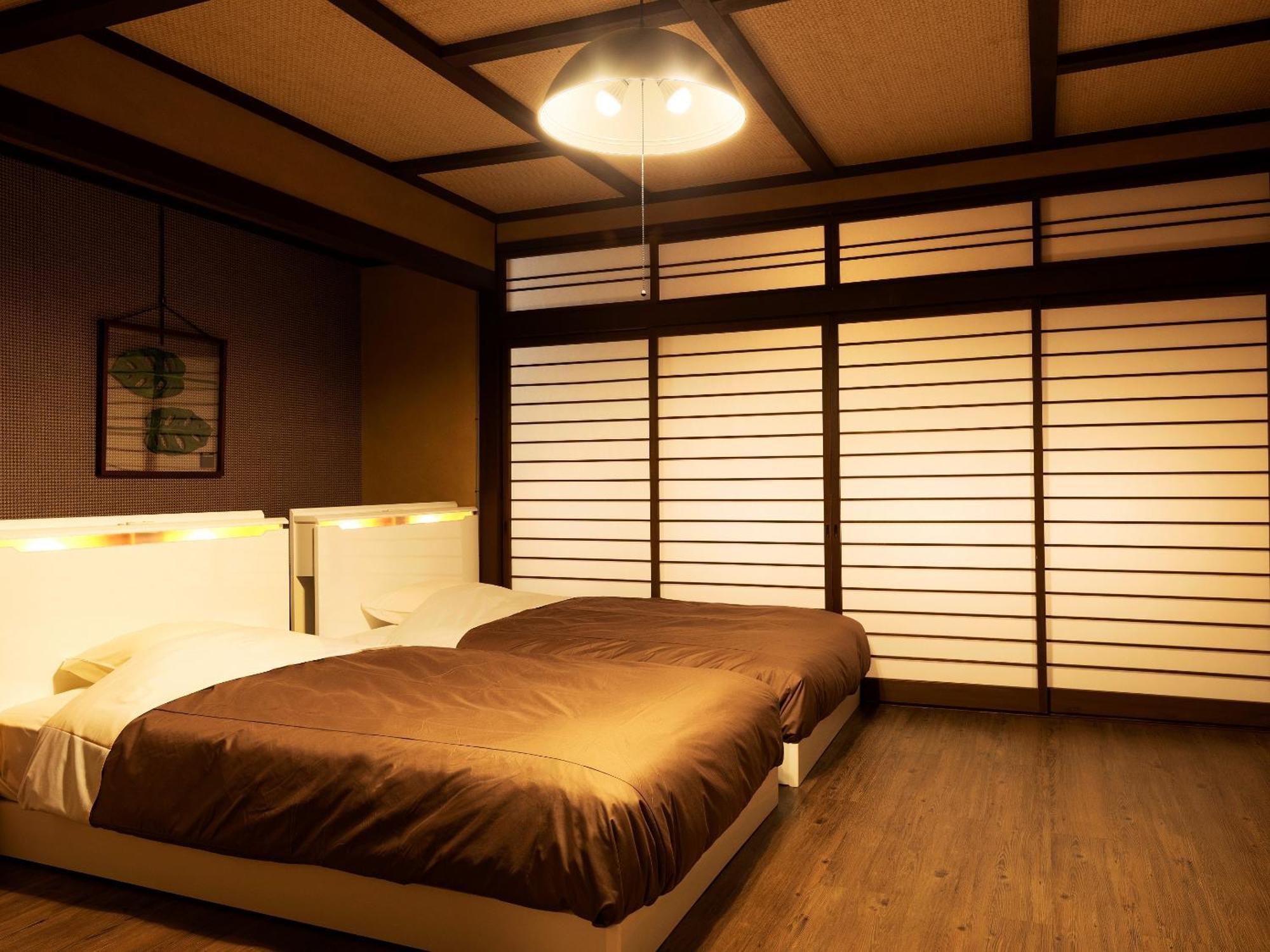 Misasa Ooedo Onsen Monogatari Premium Saiki Bekkan חדר תמונה