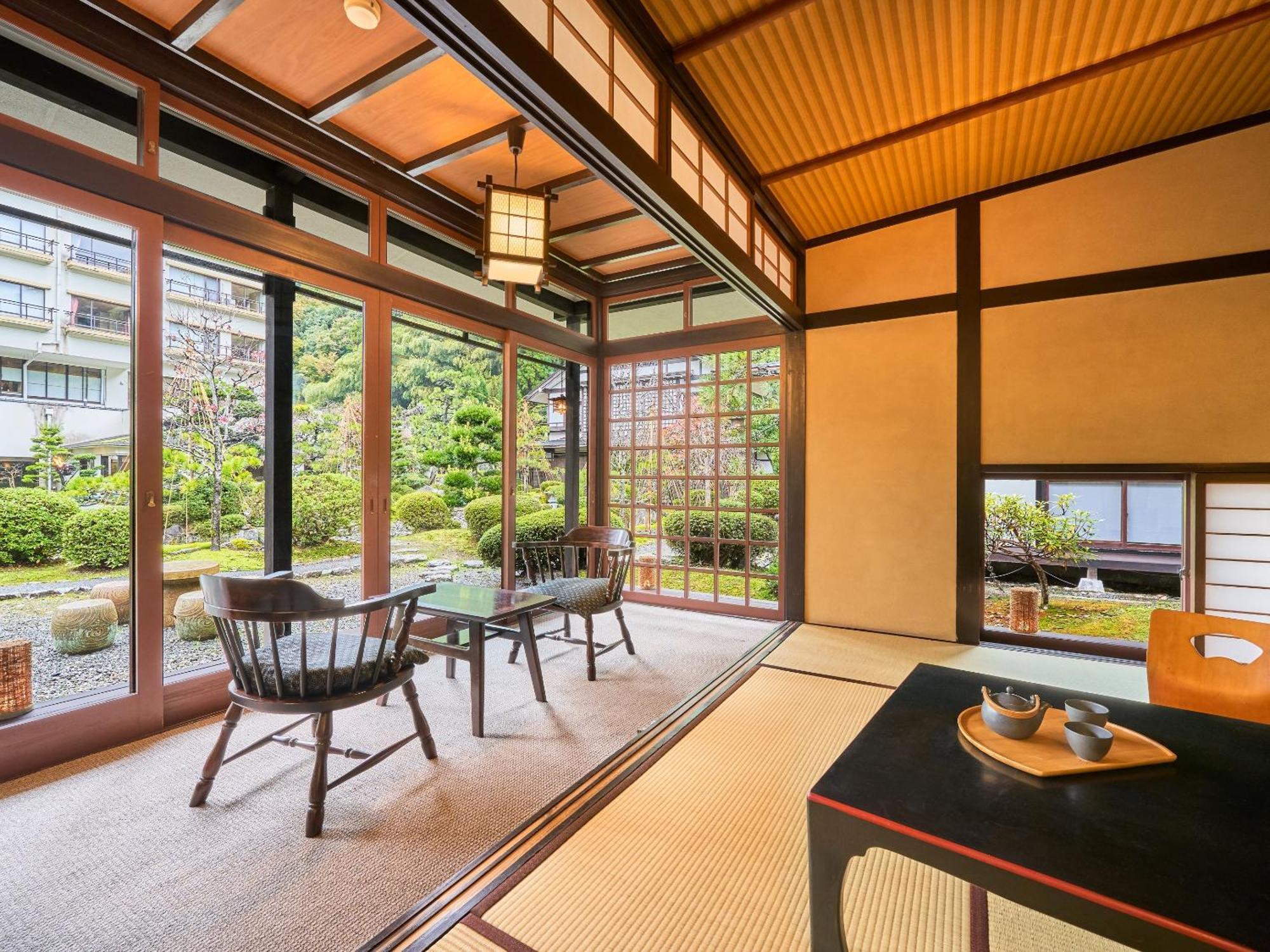 Misasa Ooedo Onsen Monogatari Premium Saiki Bekkan חדר תמונה