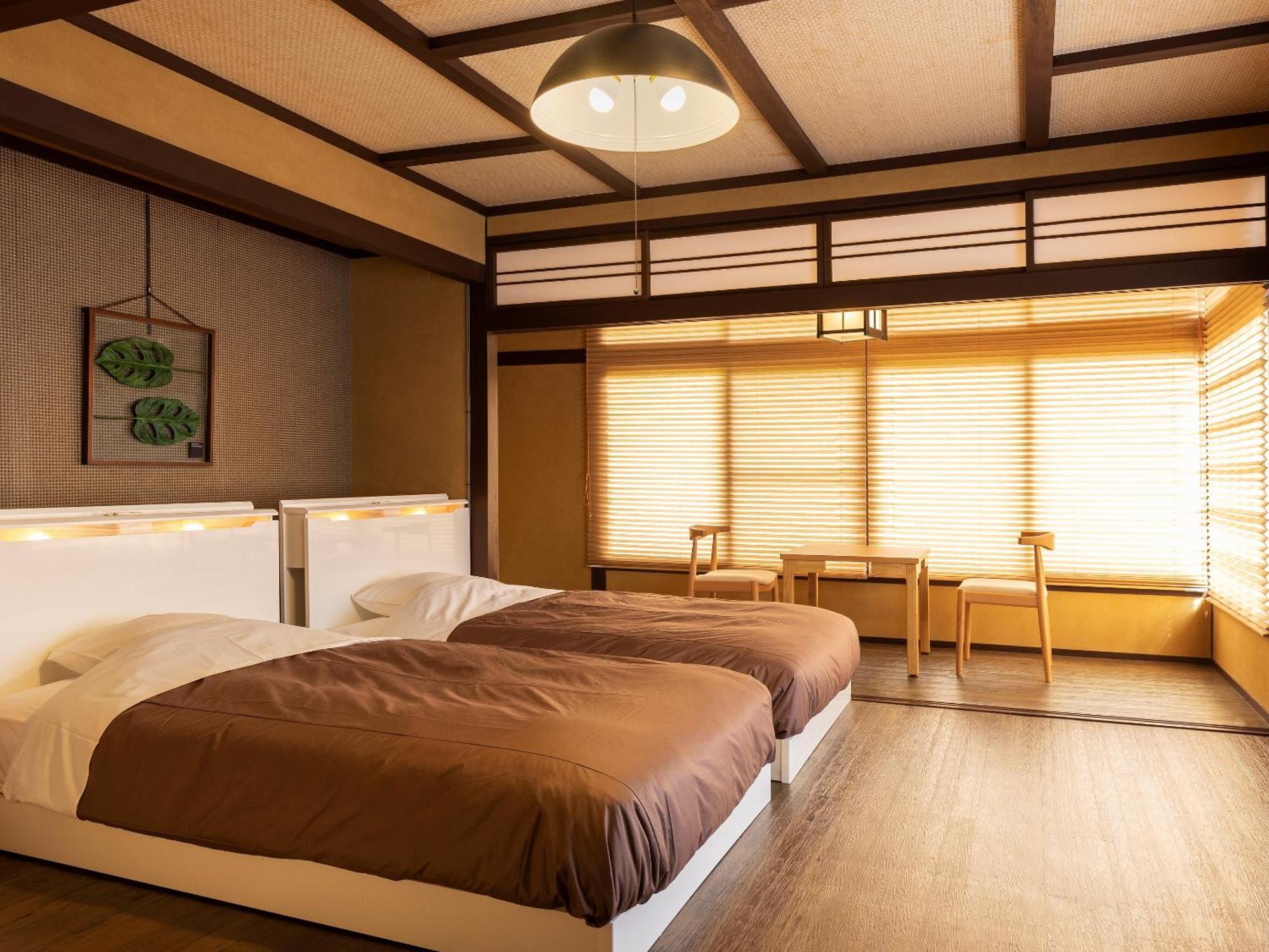 Misasa Ooedo Onsen Monogatari Premium Saiki Bekkan חדר תמונה