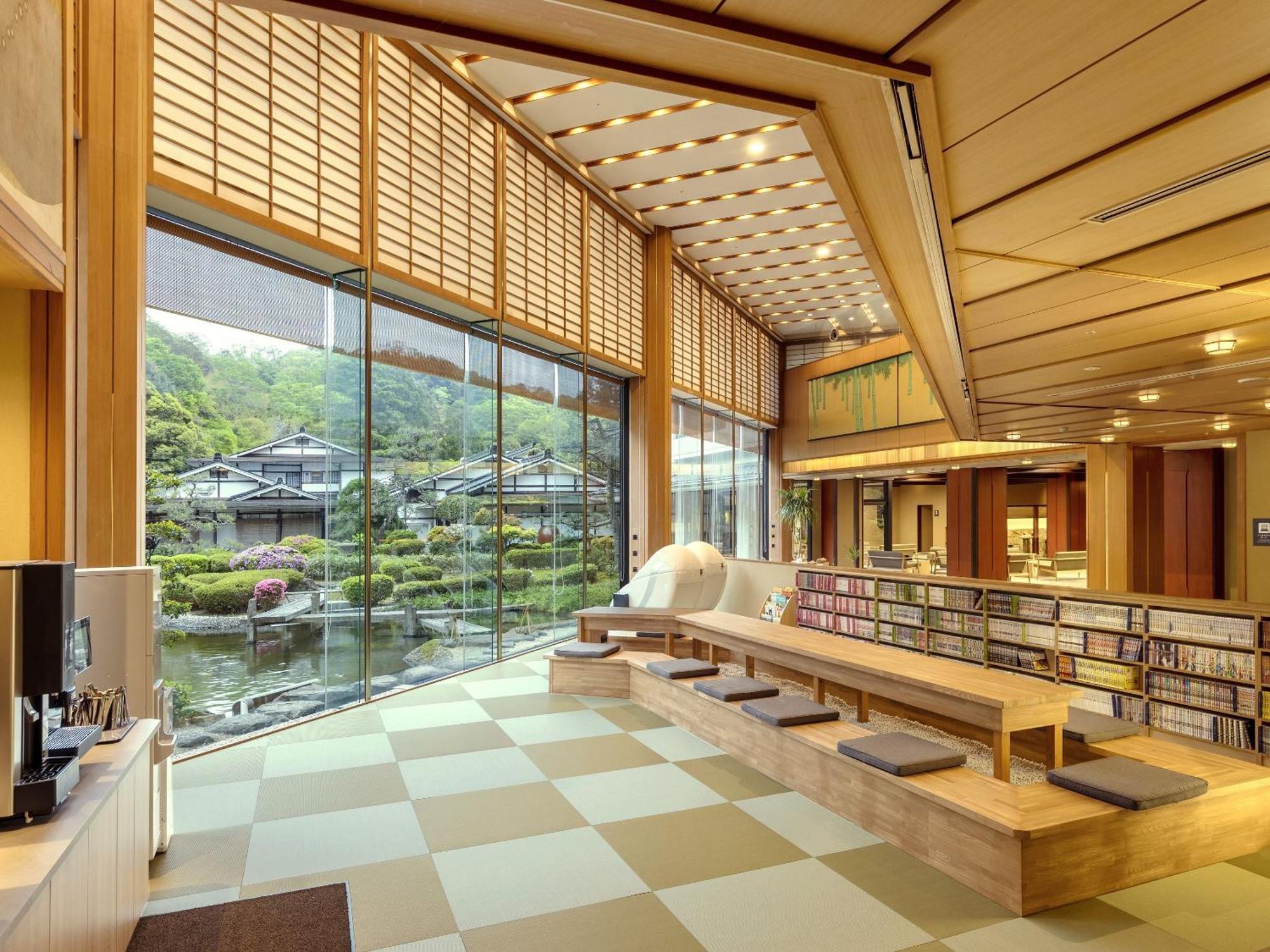 Misasa Ooedo Onsen Monogatari Premium Saiki Bekkan מראה חיצוני תמונה